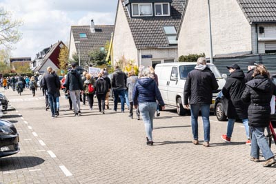 demonstratie 1 mei 2021