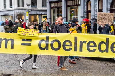 demonstratie 8 mei 2021