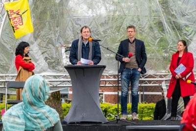 demonstratie 8 mei 2021