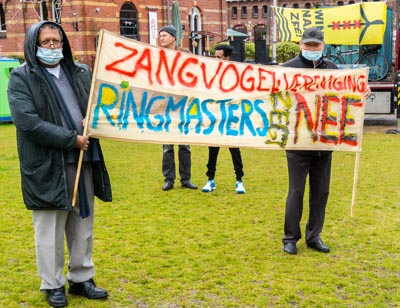 demonstratie 8 mei 2021