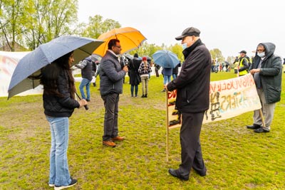 demonstratie 8 mei 2021