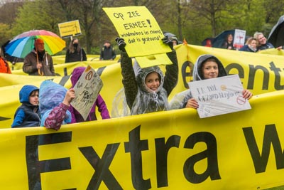 demonstratie 8 mei 2021