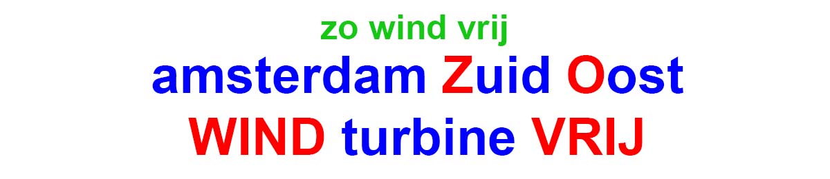 ZO WIND VRIJ
